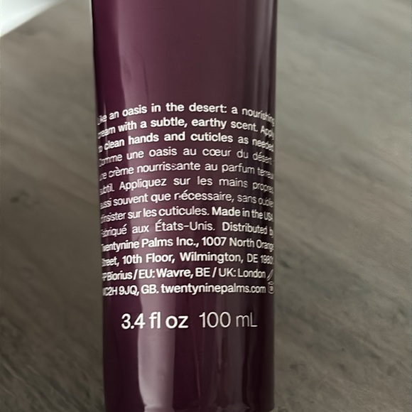 $46 retail 29 palms moonlight mesa hand cream NIB 3.4 fl OZ - Picture 3 of 8